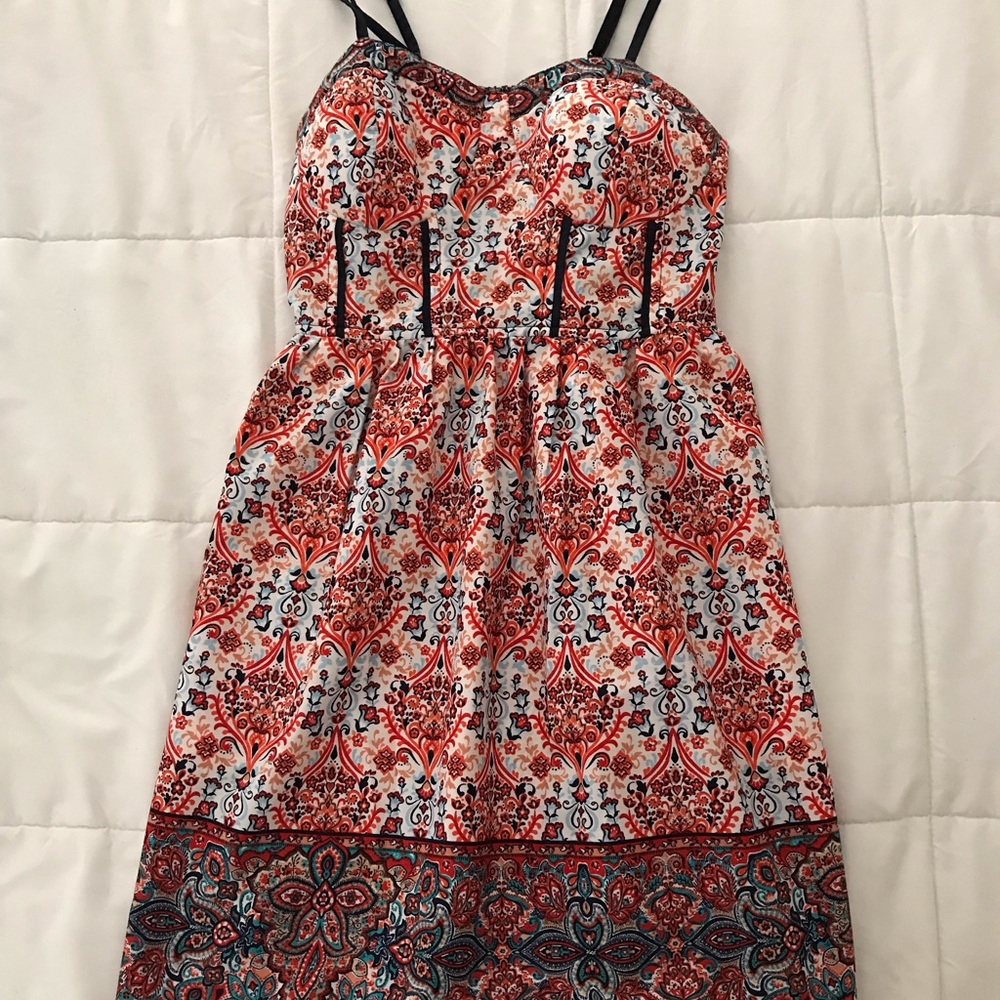 Printed Silk Dress